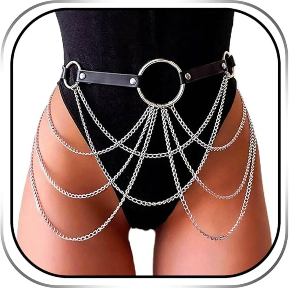 Goth Chain Belt